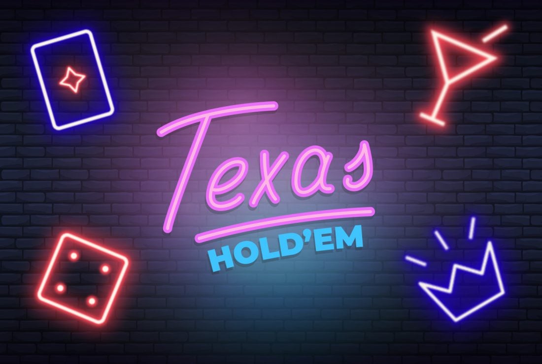 Online texas holdem money