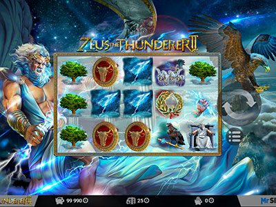 Zeus The Thunderer pokie screen 1