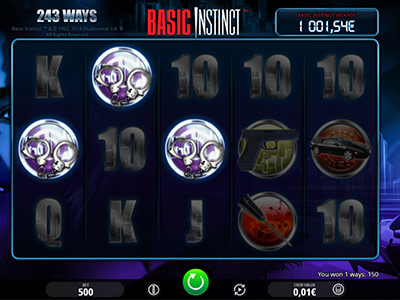 Basic Instinct pokie screen 2