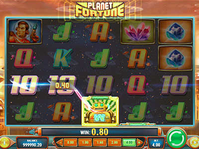 Planet Fortune pokie screen 1