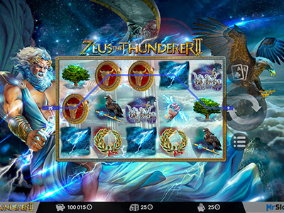 Zeus The Thunderer pokie screen 2