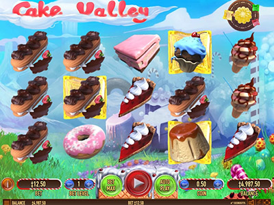 Cake Valley pokie screen 2