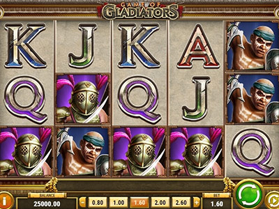Game Of Gladiators pokie screen 1