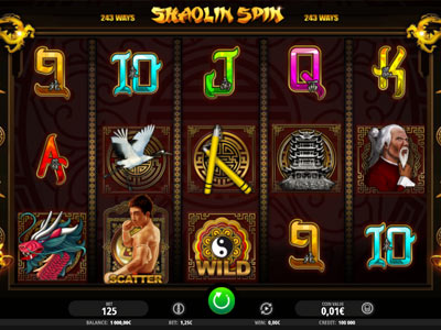 Shaolin Spin slot machine