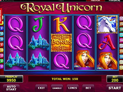 Royal Unicorn at Syndicate Casino