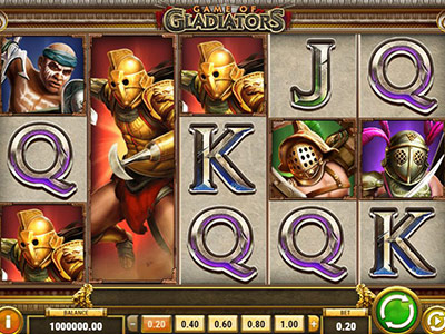 Game Of Gladiators pokie screen 2