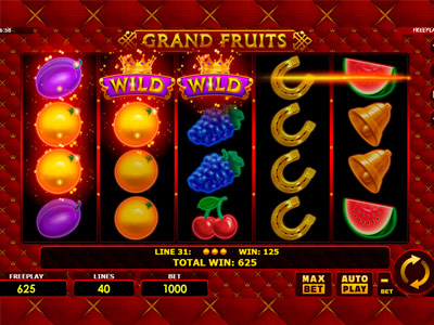 Grand Fruits pokie screen 2