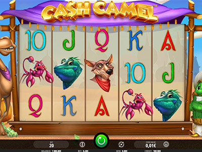 Cash Camel pokie screen 2
