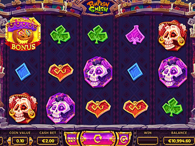 Pumpkin Smash pokie screen 1